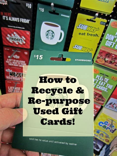 recycle gift cards